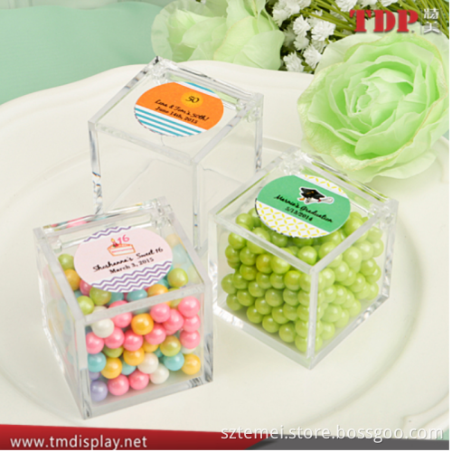 Christmas clear gift box pretty storage boxes with lids acrylic boxes with hinged lids small clear acrylic boxes with lids